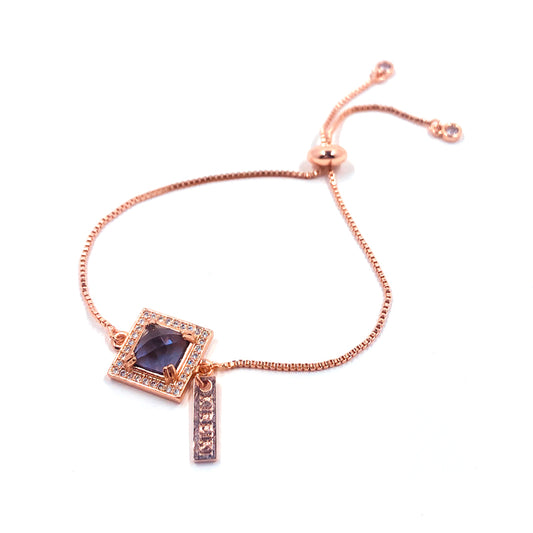 My Gem Charm Copper Bracelet