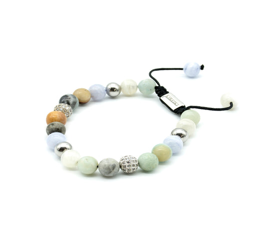 Infinity Gemstone Bracelet