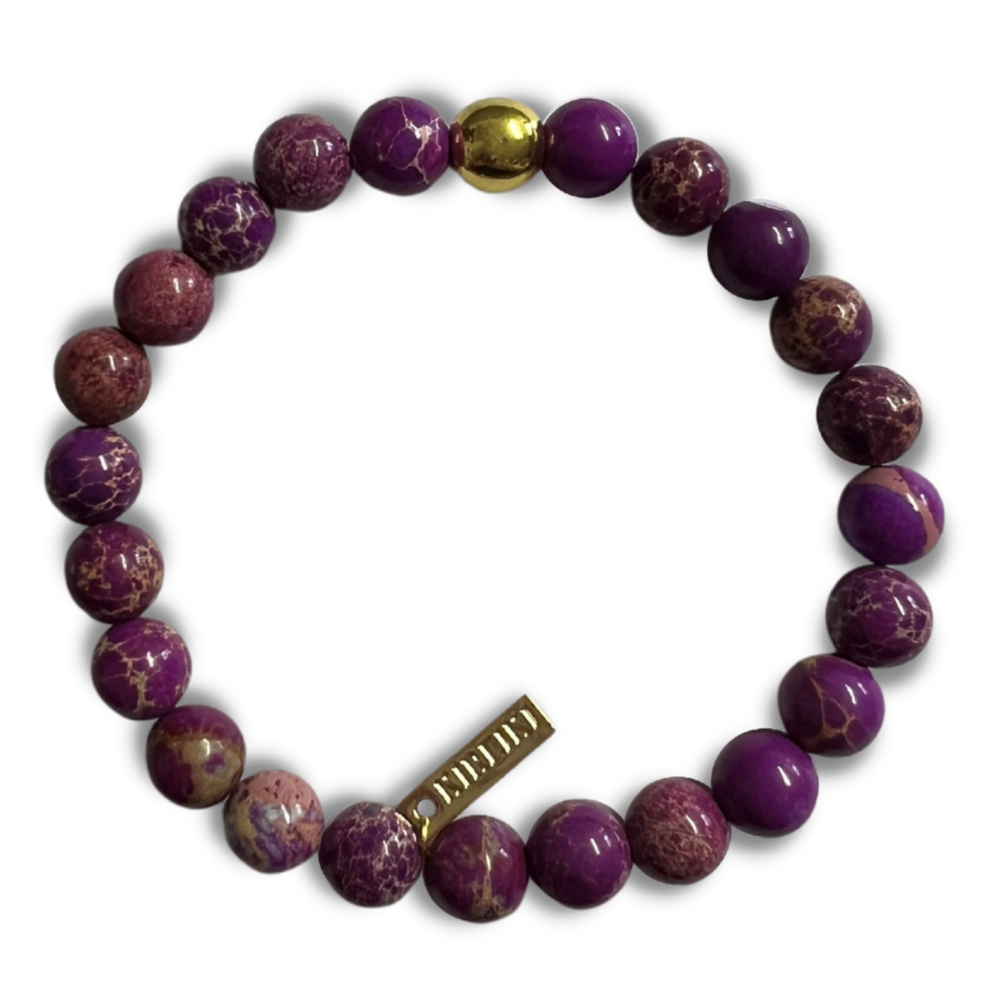 Purple Jasper Gemstone Manifest Bracelet