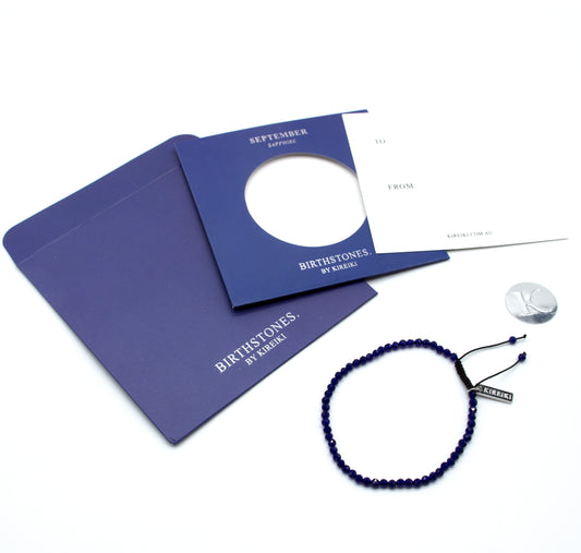 September Birthstone Gemstone Bracelet