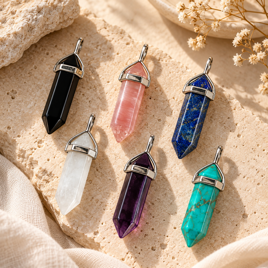 Gemstone Point Pendant