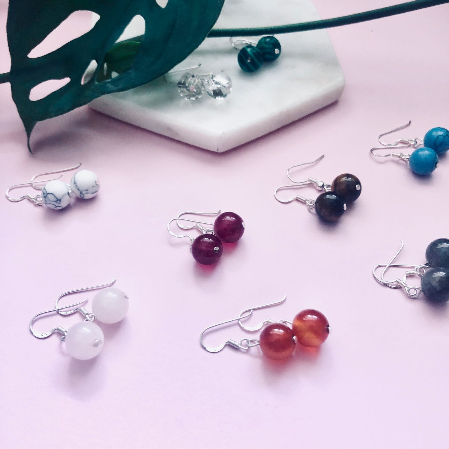 Luxe Gemstone Earrings