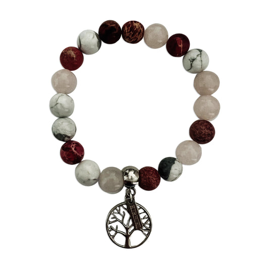 Mindfulness Gemstone Fusion Bracelet