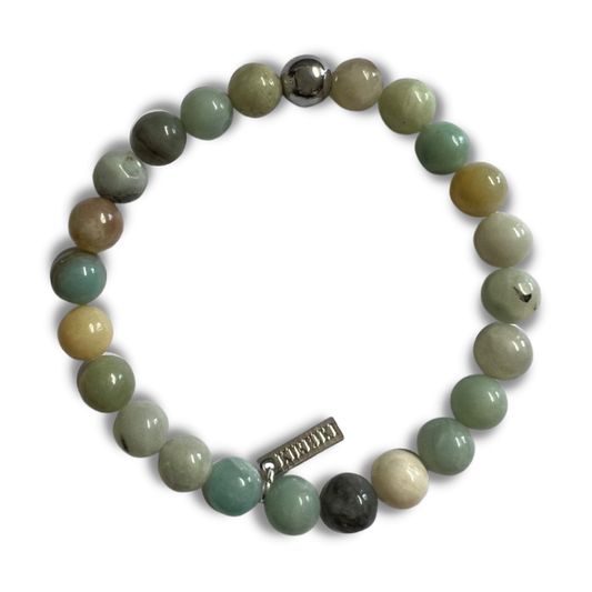 Amazonite Gemstone Manifest Bracelet
