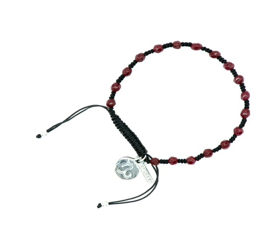 Capricorn Zodiac Gemstone Bracelet