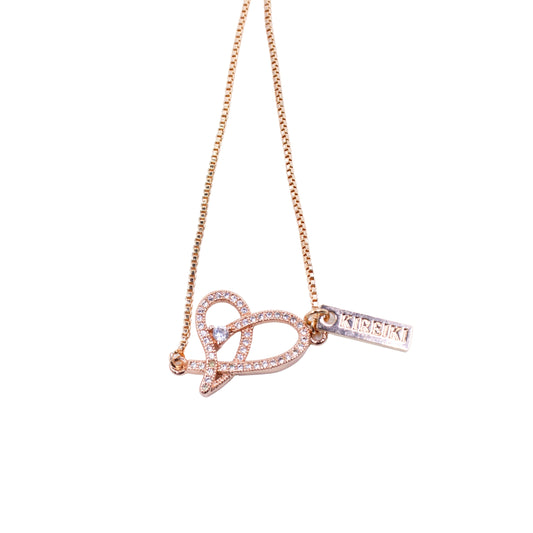 Bottom of my Heart Charm Copper Bracelet