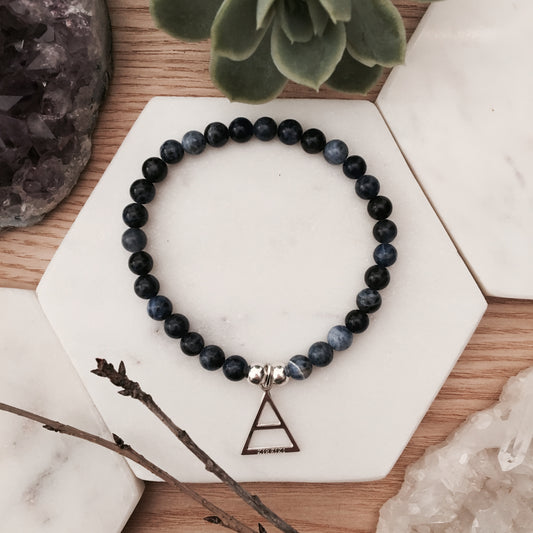 Sodalite Elements Bracelet