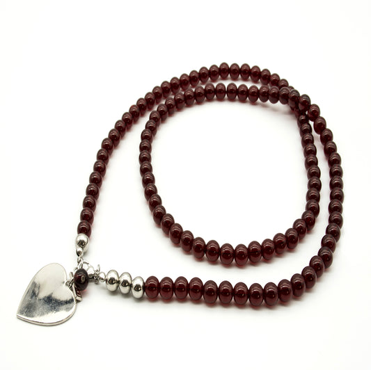 Garnet Gemstone Necklace