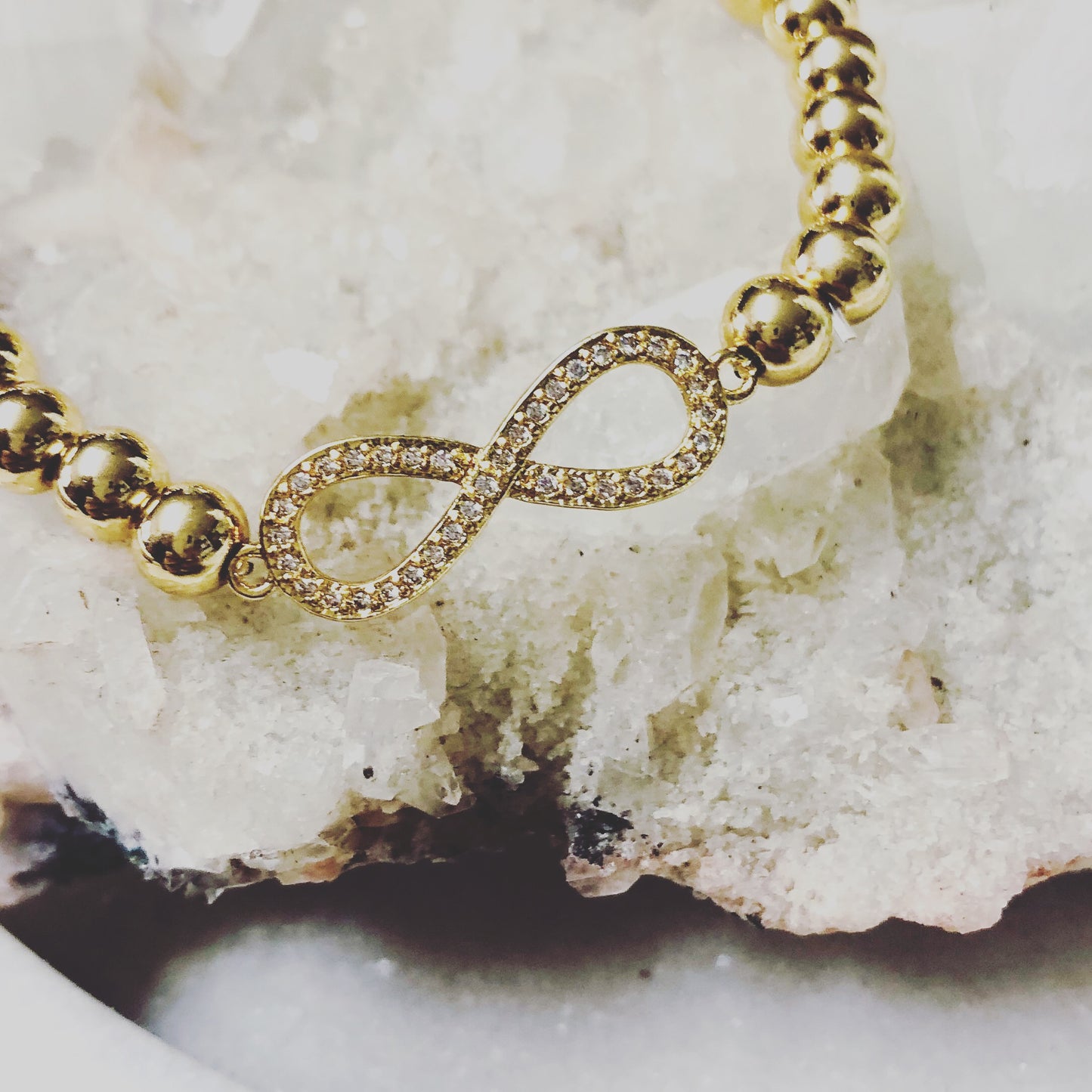 Infinity Bracelet in Gold