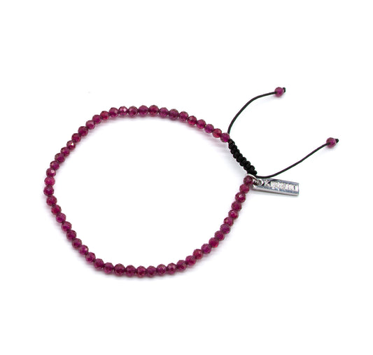 July Birthstone Gemstone Bracelet