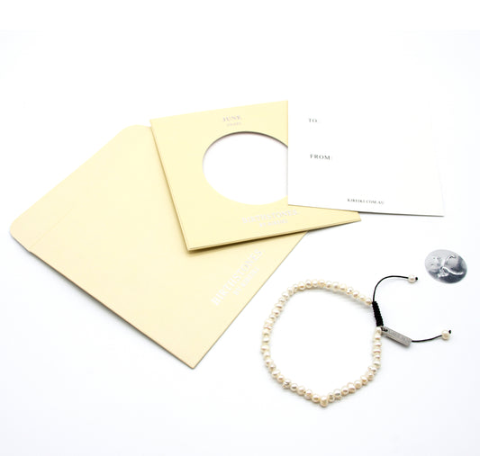 June Birthstone Gemstone Bracelet