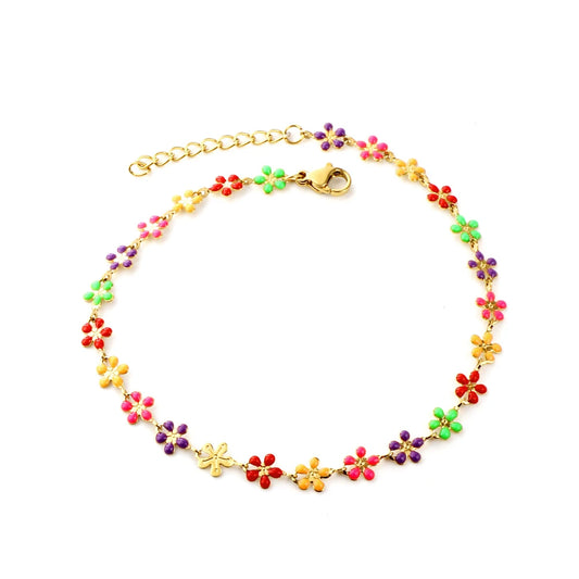 Flower Anklet