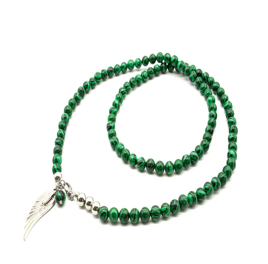 Malachite Gemstone Necklace