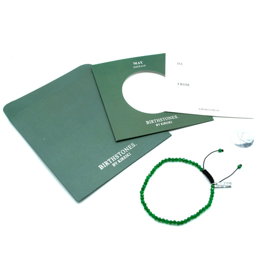 May Birthstone Gemstone Bracelet