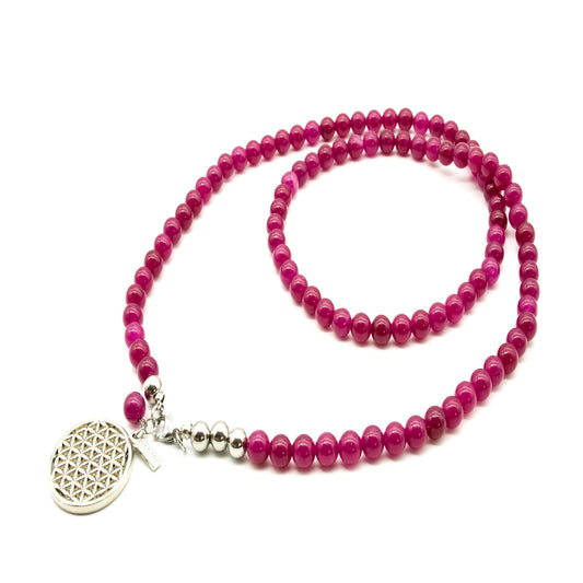 Ruby Gemstone Necklace