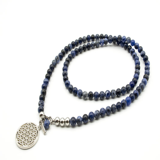 Sodalite Gemstone Necklace