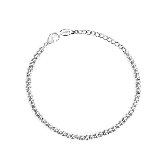 Silver Ball Bracelet